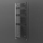 Lazzarini Sanremo íves, króm, 690x450 mm törölközőszárító radiátor