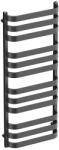 Radeco Billy 3 törölközőszárító radiátor, fekete 1265x530 mm
