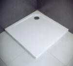 Besco Acro Slim (lapos) szögletes 80x80x3, 5 cm öntött márvány zuhanytálca