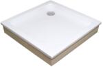 RAVAK Angela EX szögletes, csempézhető zuhanytálca 80x80 cm