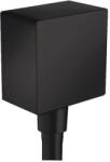 Hansgrohe Fixfit Square fali csatlakozó, fekete 26455670