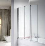 Niagara Wellness Átmeneti készlethiány! Várható érkezés 2026. január vége NIWELL Heni Trio 120x140 cm, 3 részes kádparaván, teljesen falra hajtható