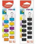  Bindercsipesz, 19 mm, MAPED, vegyes színek