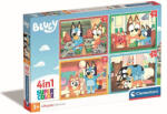 Clementoni Bluey - Play All Day 4 az 1-ben puzzle (21530)