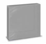 FATO Szalvéta, 1/4 hajtogatott, 33x33 cm, FATO "Smart Table", ezüst (KHH931) - jatekotthon