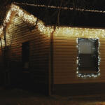  Kültéri toldható jégcsapfüzér, hideg fehér, 197 LED, 6 x 0, 4 m (KDK 020)