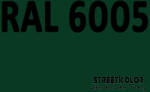 StreetKolor RAL 6005 Akril autófesték fényes vagy matt 1 liter + fixáló + hígító (RAL6005AKRYL)