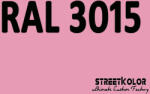 StreetKolor RAL 3015 Akril autófesték fényes vagy matt 1 liter + fixáló + hígító (RAL3015AKRYL)