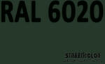 StreetKolor RAL 6020 Akril autófesték fényes vagy matt 1 liter + fixáló + hígító (RAL6020AKRYL)