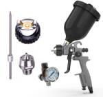 AUARITA Szórópisztoly AUARITA LION1 MACHINE GREY LVMP 1, 3 + 1, 7mm + nyomásszabályozó () (ITSG-LION1-LVMP13+17+R)