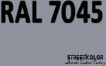 StreetKolor RAL 7045 Akril autófesték fényes vagy matt 1 liter + fixáló + hígító (RAL7045AKRYL)