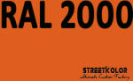 StreetKolor RAL 2000 Akril autófesték fényes vagy matt 1 liter + fixáló + hígító () (RAL2000AKRYL)