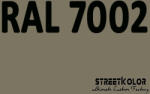 StreetKolor RAL 7002 Uretán autófesték fényes vagy matt 1 liter + fixáló + hígító (RAL7002)