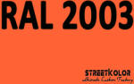 StreetKolor RAL 2003 Akril autófesték fényes vagy matt 1 liter + fixáló + hígító () (RAL2003AKRYL)
