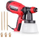 KolorTech Elektromos festékszóró pisztoly falakra, 1, 5 + 1, 8 + 2, 0 mm-es fúvóka () (LL16)