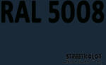 StreetKolor RAL 5008 Uretán autófesték fényes vagy matt 1 liter + fixáló + hígító (RAL5008)