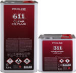 STS BERG PROLINE 611 PREMIUM HS 2: 1 akril átlátszó lakk (5l lakk + 2, 5l edző + hígító) () (611.311-5L)