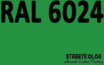 StreetKolor RAL 6024 Akril autófesték fényes vagy matt 1 liter + fixáló + hígító (RAL6024AKRYL)