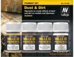  Vallejo pigment Set Dust and Dirt 731190 4 x 30ml (Vallejo) (73190/573190)