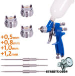 ITALCO ITALCO H-951 HVLP 0, 5+0, 8+1, 0+1, 2mm szórófejjel és nyomásszabályzóval (IT-H-951KR)