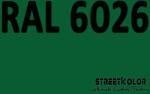 StreetKolor RAL 6026 Akril autófesték fényes vagy matt 1 liter + fixáló + hígító (RAL6026AKRYL)