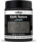 Acrylicos Vallejo Vallejo Diorama Effects Black Lava 200 ml. (Vallejo Black) (26.214/526214)