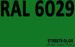 StreetKolor RAL 6029 Akril autófesték fényes vagy matt 1 liter + fixáló + hígító (RAL6029AKRYL)
