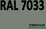StreetKolor RAL 7033 Uretán autófesték fényes vagy matt 1 liter + fixáló + hígító (RAL7033)