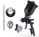 AUARITA Szórópisztoly AUARITA LION1 SPACE BLACK HVLP 1, 3mm + 1, 7mm + nyomásszabályozó () (ITSG-LION1-HVLP13+17+R)