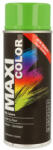 MaxiColor MAXI COLOR akril festék magasfényű fedőlakknl spray kiszerelésben, RAL6018, Űrtartalom: 400ml (MX6018)