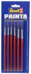 Revell PAINTA SET, 6 db modellező ecset készlet (REVELL 29621) (REVELL-29621)