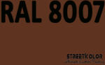 StreetKolor RAL 8007 Akril autófesték fényes vagy matt 1 liter + fixáló + hígító (RAL8007AKRYL)
