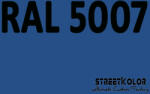 StreetKolor RAL 5007 Uretán autófesték fényes vagy matt 1 liter + fixáló + hígító (RAL5007)