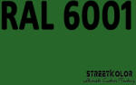 StreetKolor RAL 6001 Uretán autófesték fényes vagy matt 1 liter + fixáló + hígító (RAL6001)
