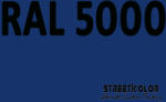 StreetKolor RAL 5000 Akril autófesték fényes vagy matt 1 liter + fixáló + hígító (RAL5000AKRYL)