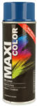 MaxiColor MAXI COLOR akril festék magasfényű fedőlakknl spray kiszerelésben, RAL5010, Űrtartalom: 400ml (MX5010)