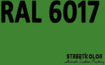 StreetKolor RAL 6017 Uretán autófesték fényes vagy matt 1 liter + fixáló + hígító (RAL6017)