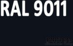 StreetKolor RAL 9011 Uretán autófesték fényes vagy matt 1 liter + fixáló + hígító (RAL9011)