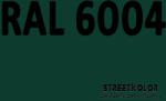 StreetKolor RAL 6004 Akril autófesték fényes vagy matt 1 liter + fixáló + hígító (RAL6004AKRYL)