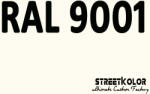 StreetKolor RAL 9001 Akril autófesték fényes vagy matt 1 liter + fixáló + hígító (RAL9001AKRYL)