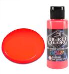 CreateX Colors Wicked W022 Fluoreszkáló Piros airbrush festék 60ml (Wicked) (W022.60)