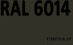 StreetKolor RAL 6014 Uretán autófesték fényes vagy matt 1 liter + fixáló + hígító (RAL6014)