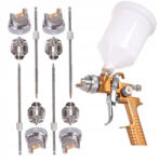 AUARITA Auarita H-827G HVLP szórópisztoly 1, 3mm + 1, 4mm +1, 7mm + 2, 0mm + 2, 5mm (ASG-H827GK)
