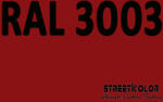 StreetKolor RAL 3003 Uretán autófesték fényes vagy matt 1 liter + fixáló + hígító (RAL3003)
