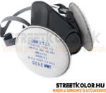 3M félálarc 6300, L méret, por előszűrő 2125, P2 kategória (6300K2125)