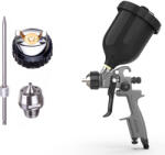 AUARITA Szórópisztoly AUARITA LION1 MACHINE GREY LVMP 1, 4 + 2, 0mm, 250 - 280 l/perc. () (ITSG-LION1-LVMP14+20)