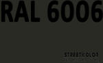 StreetKolor RAL 6006 Uretán autófesték fényes vagy matt 1 liter + fixáló + hígító (RAL6006)