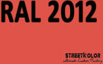 StreetKolor RAL 2012 Akril autófesték fényes vagy matt 1 liter + fixáló + hígító (RAL2012AKRYL)