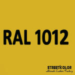 StreetKolor RAL 1012 Akril autófesték fényes vagy matt 1 liter + fixáló + hígító () (RAL1012AKRYL)