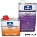  Átlátszó lakk ROBERLO UNIX 150 HS magasfényű 2: 1, 5 liter + 2, 5 liter edző () (SUPERIOR150HS-5L+C355)